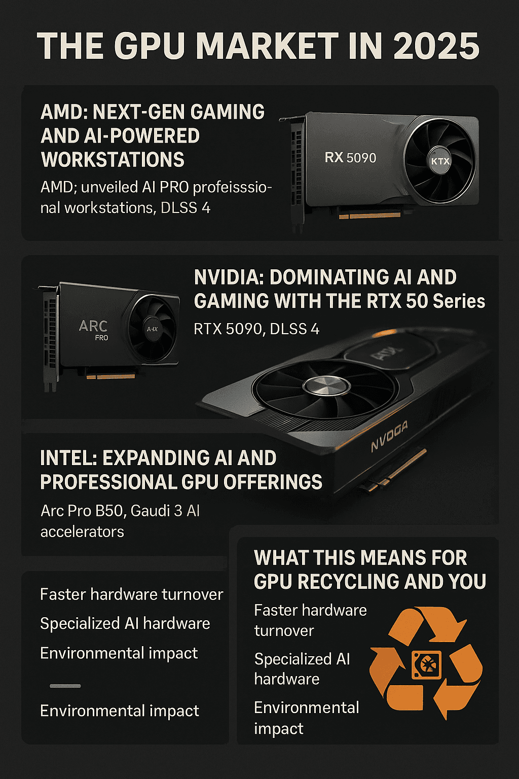 The 2025 GPU Landscape: What AMD, Nvidia, and Intel’s Latest Innovations Mean for You